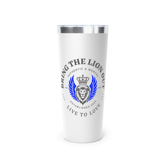 BTLO Thin Blue Line Copper Vacuum Insulated Tumbler, 22oz